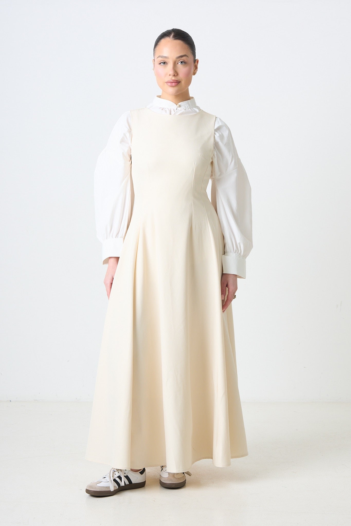 chinese dress ladies Half Sleeves Dress