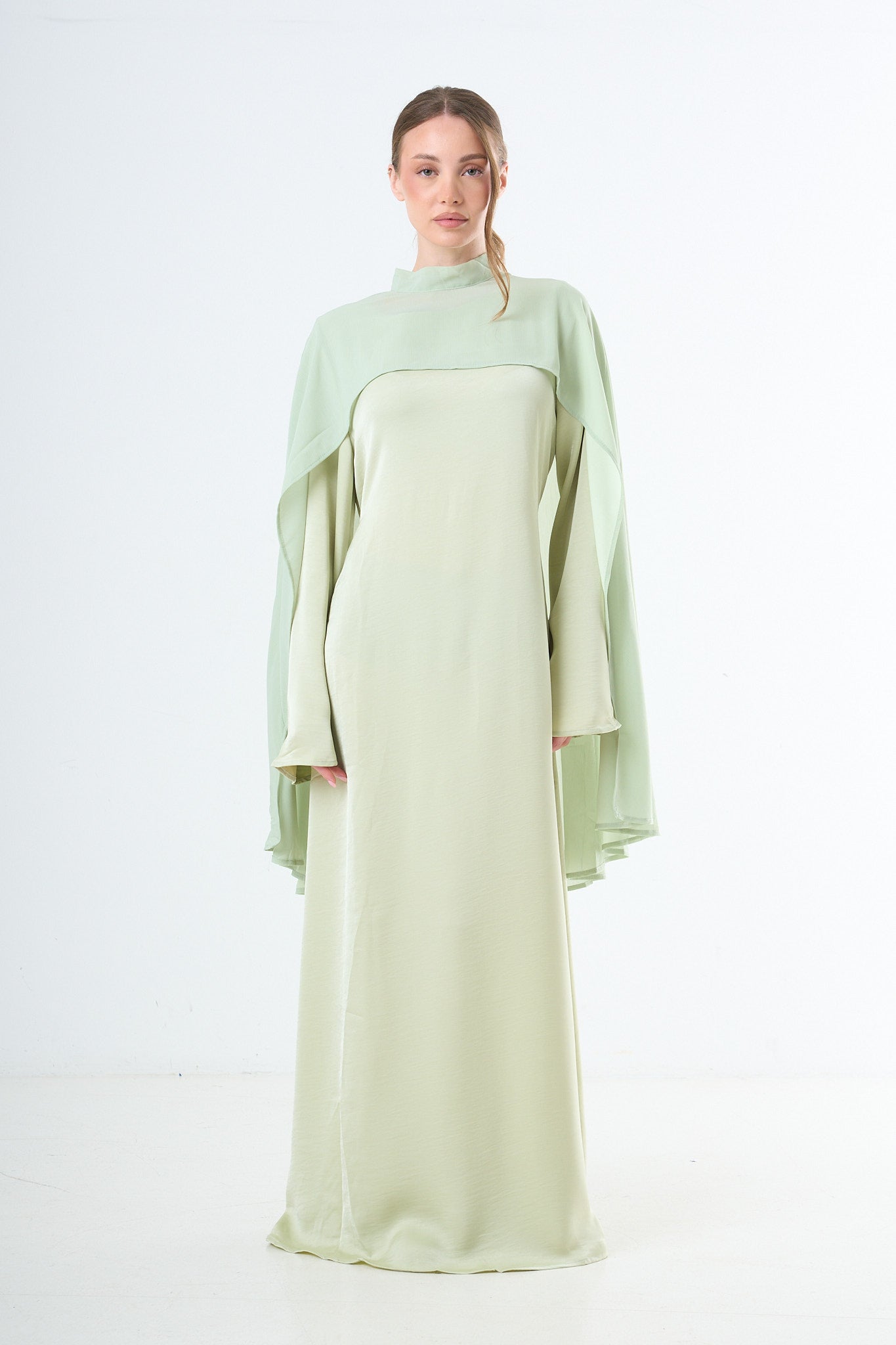 Aura Cape Dress