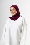 Bamboo Breathable Scarf - Burgundy