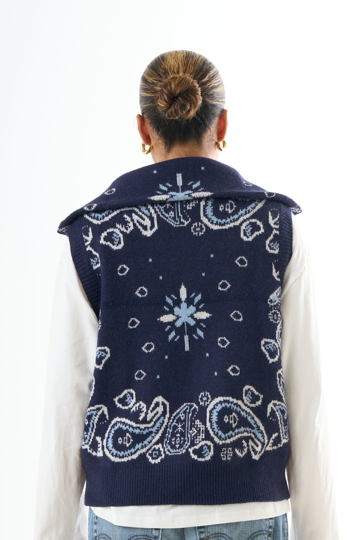 Bandana Gilet - Blue-2