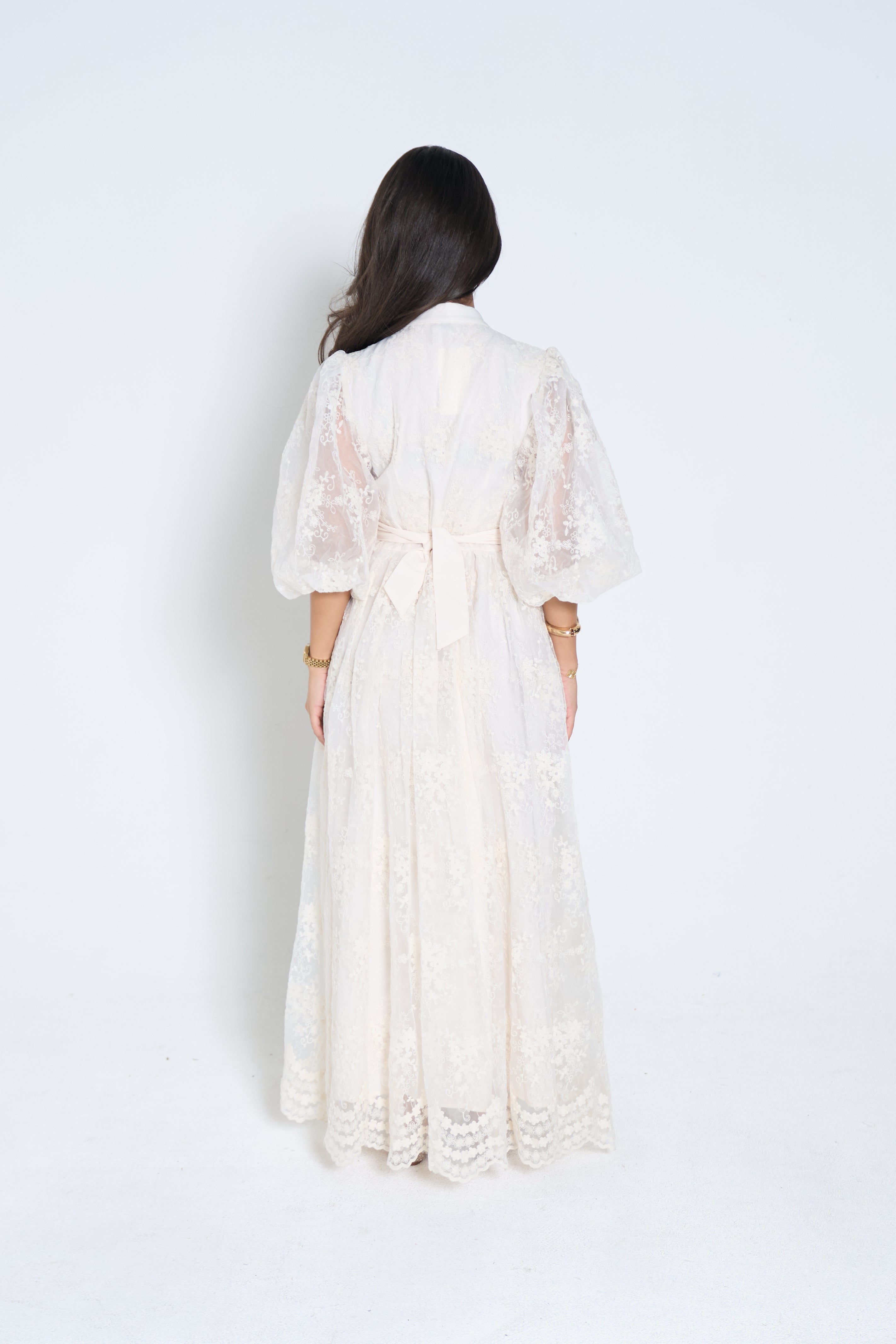 Classic Lace Maxi Dress-4