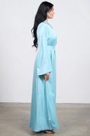 Crystal Edge Kaftan – Light Blue