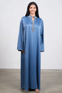 Crystal Edge Kaftan – Dark Blue