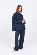 Dad Oversized Blazer - Navy