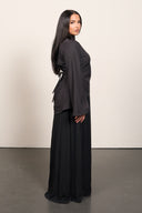 Elegant Two-Piece Set - Black