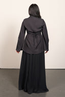 Elegant Two-Piece Set - Black