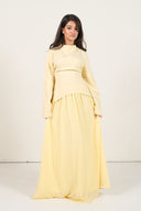 Elegant Two-Piece Set - Yellow