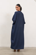 Essential Oversized Abaya - Navy