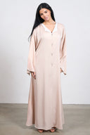 Harmony Kaftan Dress - Beige