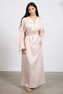 Harmony Kaftan Dress - Beige