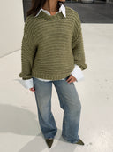Matcha Knit Sweater