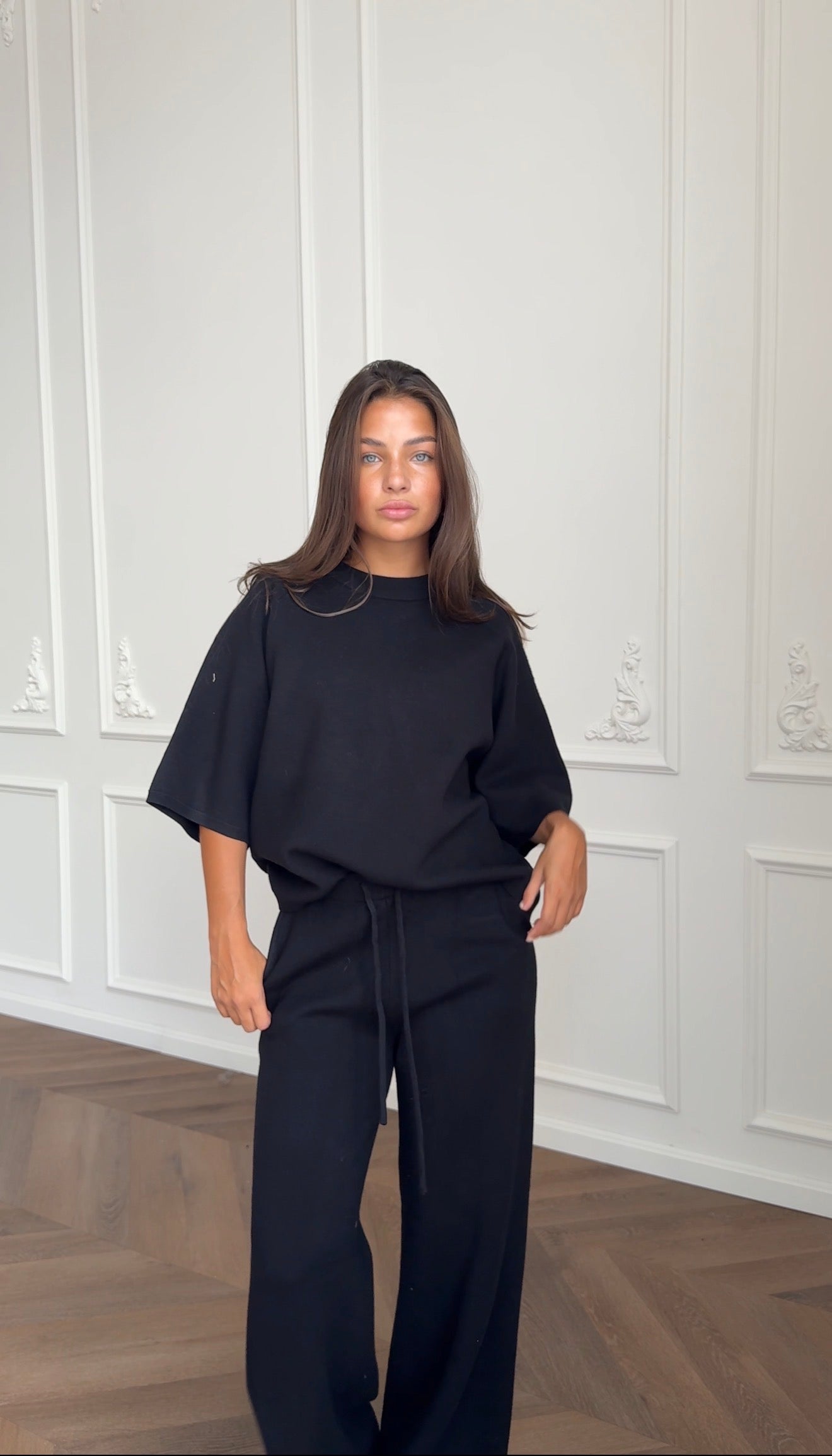 Knitwear Set - Black