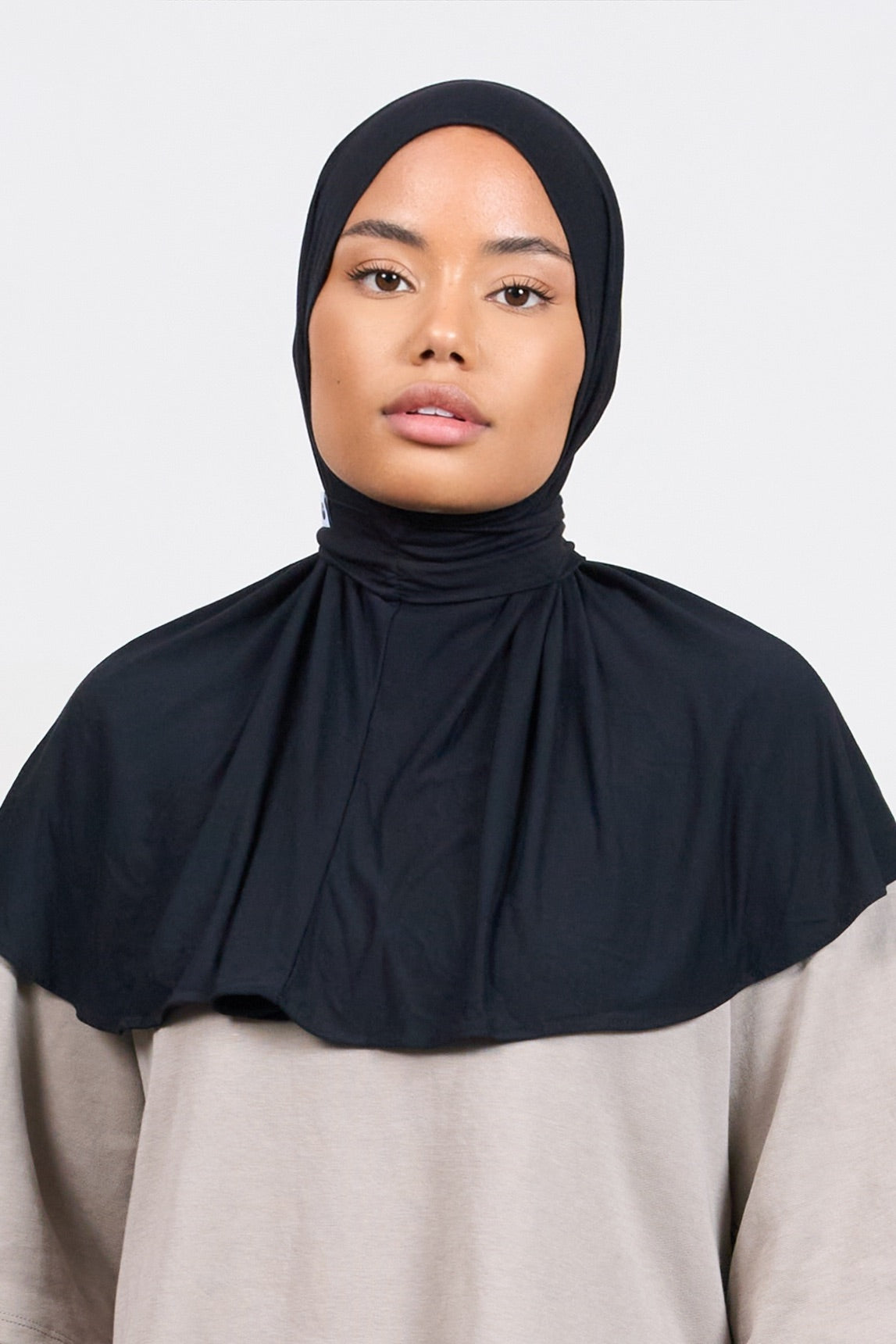 instant hijab black