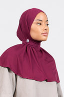Instant Hijab Bamboo – Bordeaux
