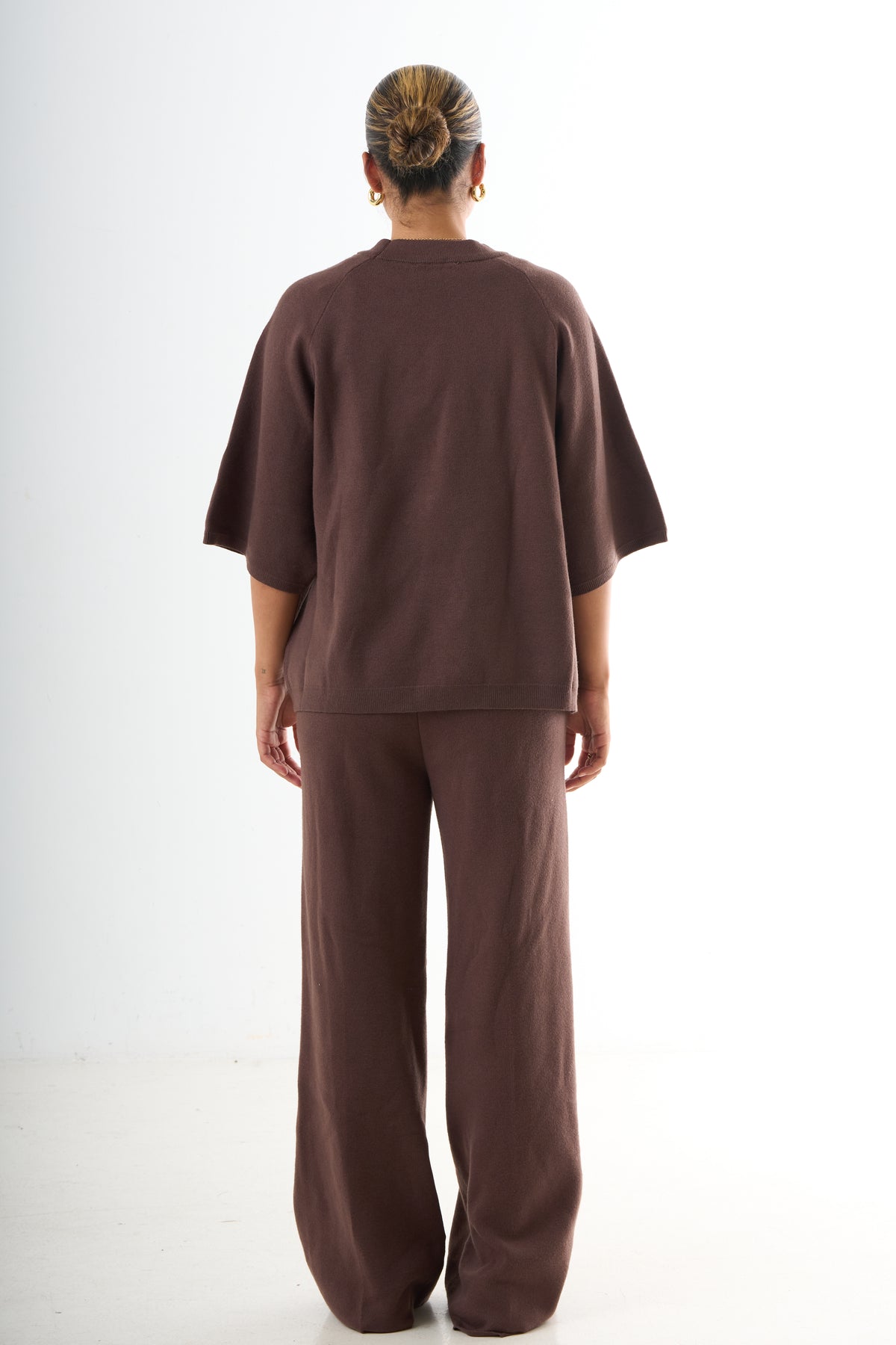 Knitwear Set - Brown-4
