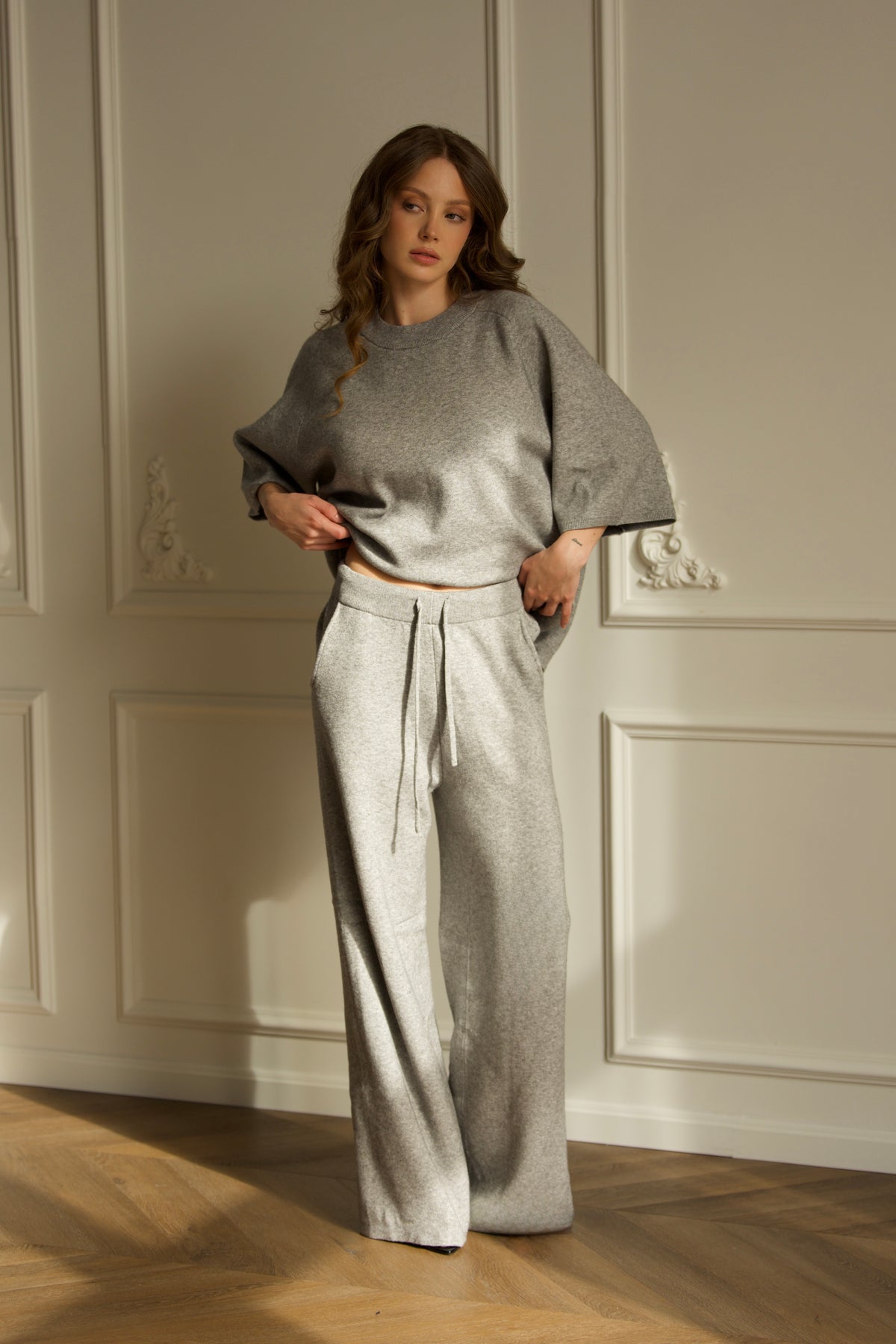 Knitwear Set - Grey