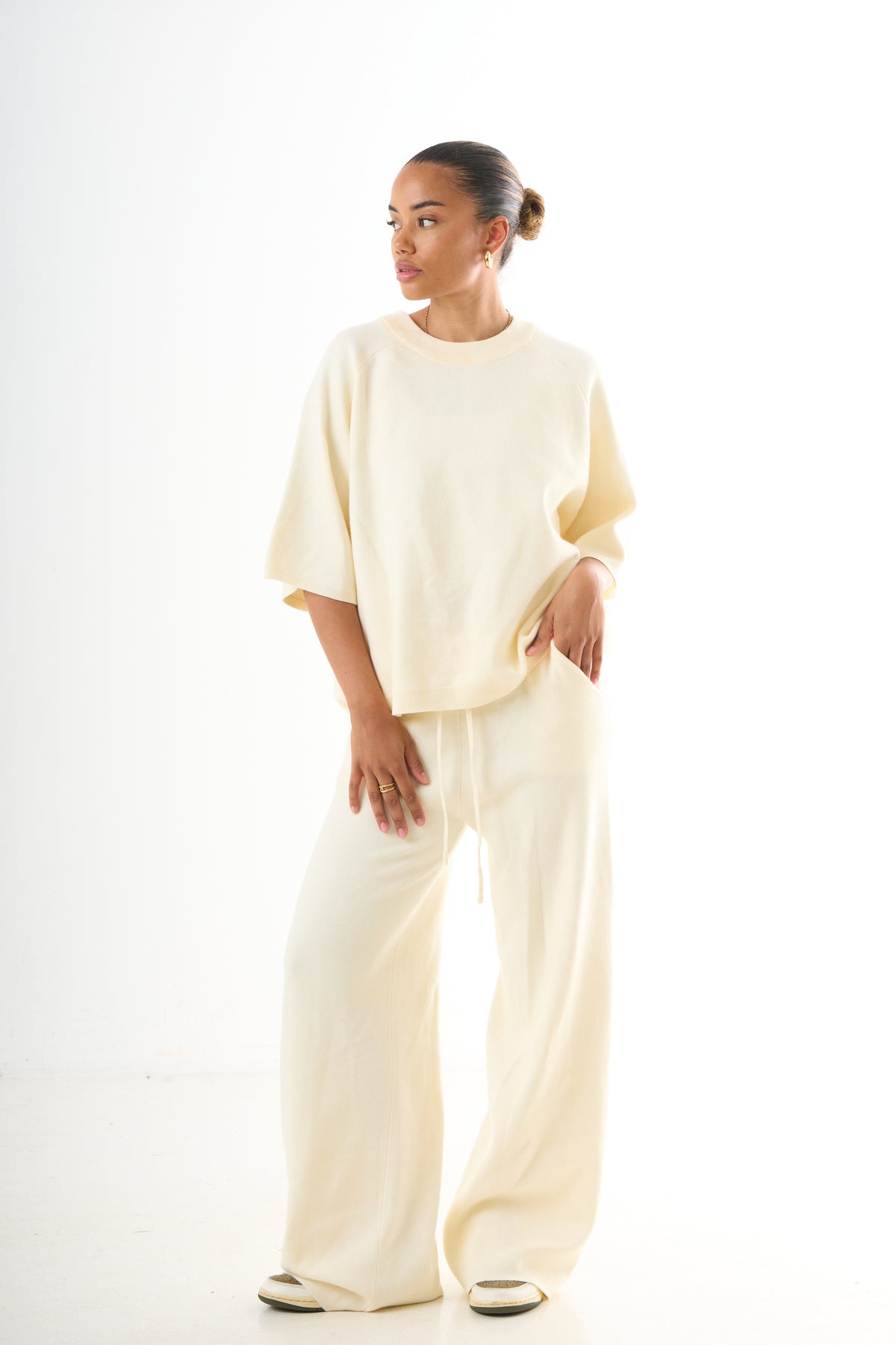 Knitwear Set - Cream
