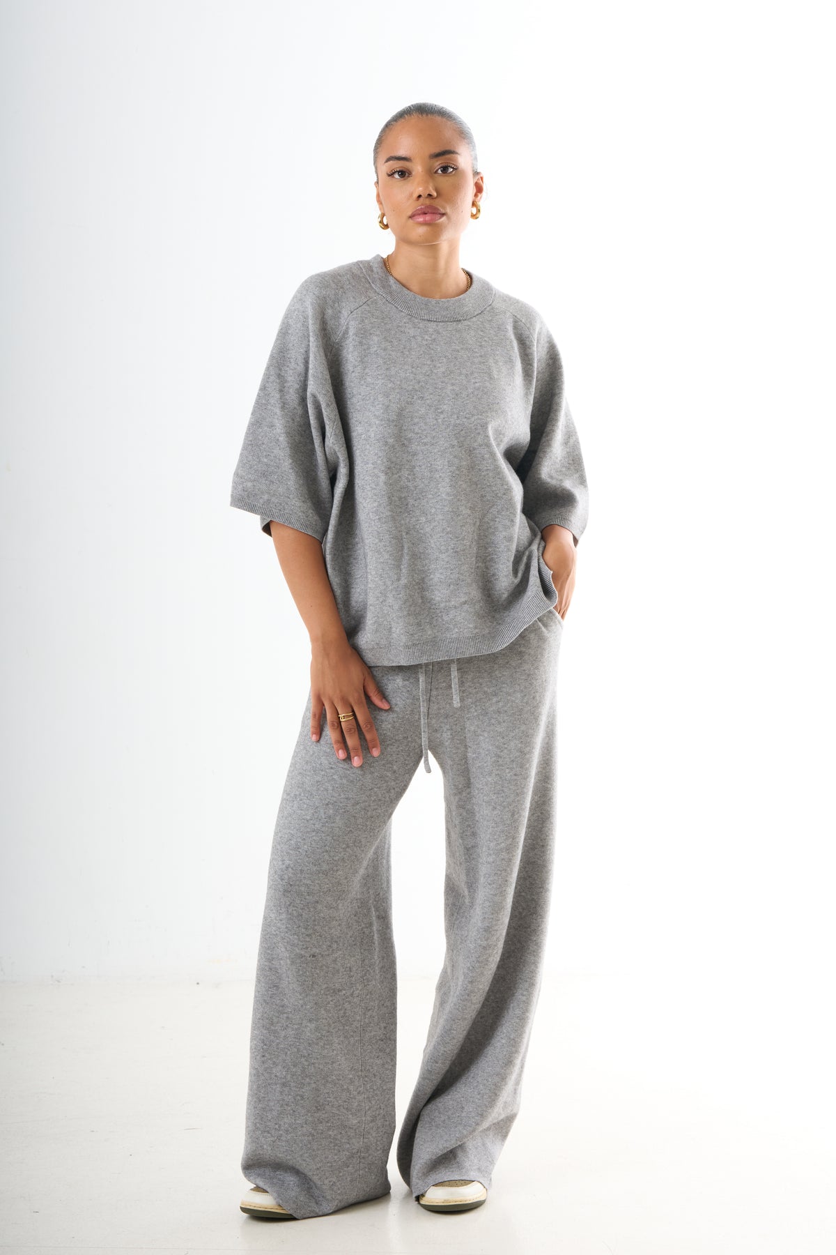 Knitwear Set - Grey-5