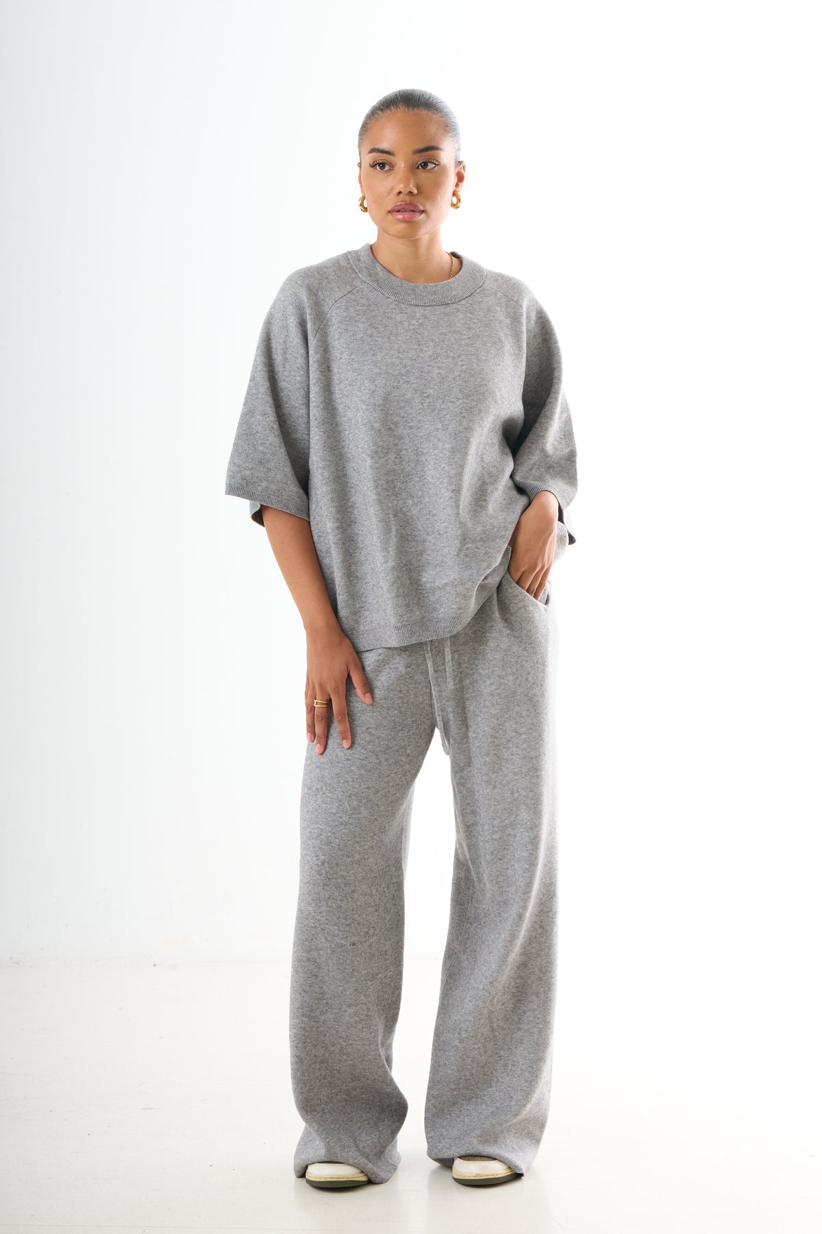 Knitwear Set - Grey-3
