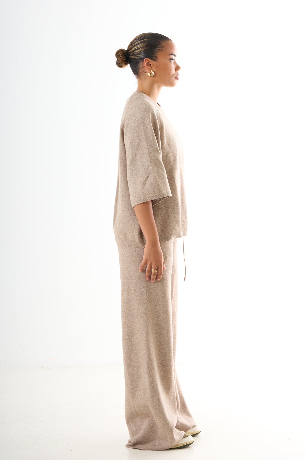 Knitwear Set - Taupe-2