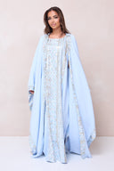 Malikat Abaya Set - Blue