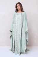 Malikat Abaya Set - Green