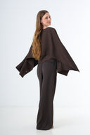 Minimal Cape Blouse