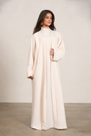 Modest Abaya Set - Cream