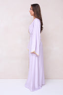 Pearl Kaftan Dress - Purple