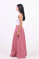 Picnic Check Skirt - Red