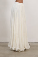 Plisse Skirt - White