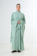 Poncho Premium Jersey Set - Light Green