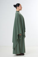 Poncho Premium Jersey Set - Sage green