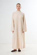 Poncho Premium Jersey Set - Light Beige