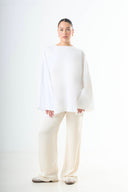 Premium Oversized Long Sleeve - White