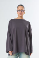 Premium Oversized T-shirt - Dark Grey