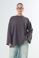 Premium Oversized T-shirt - Dark Grey