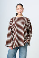 Premium Longsleeve Striped - Brown