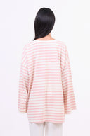 Premium Longsleeve Striped - Pink