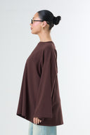 Premium Oversized T-shirt - Brown