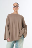 Premium Oversized T-shirt - Taupe