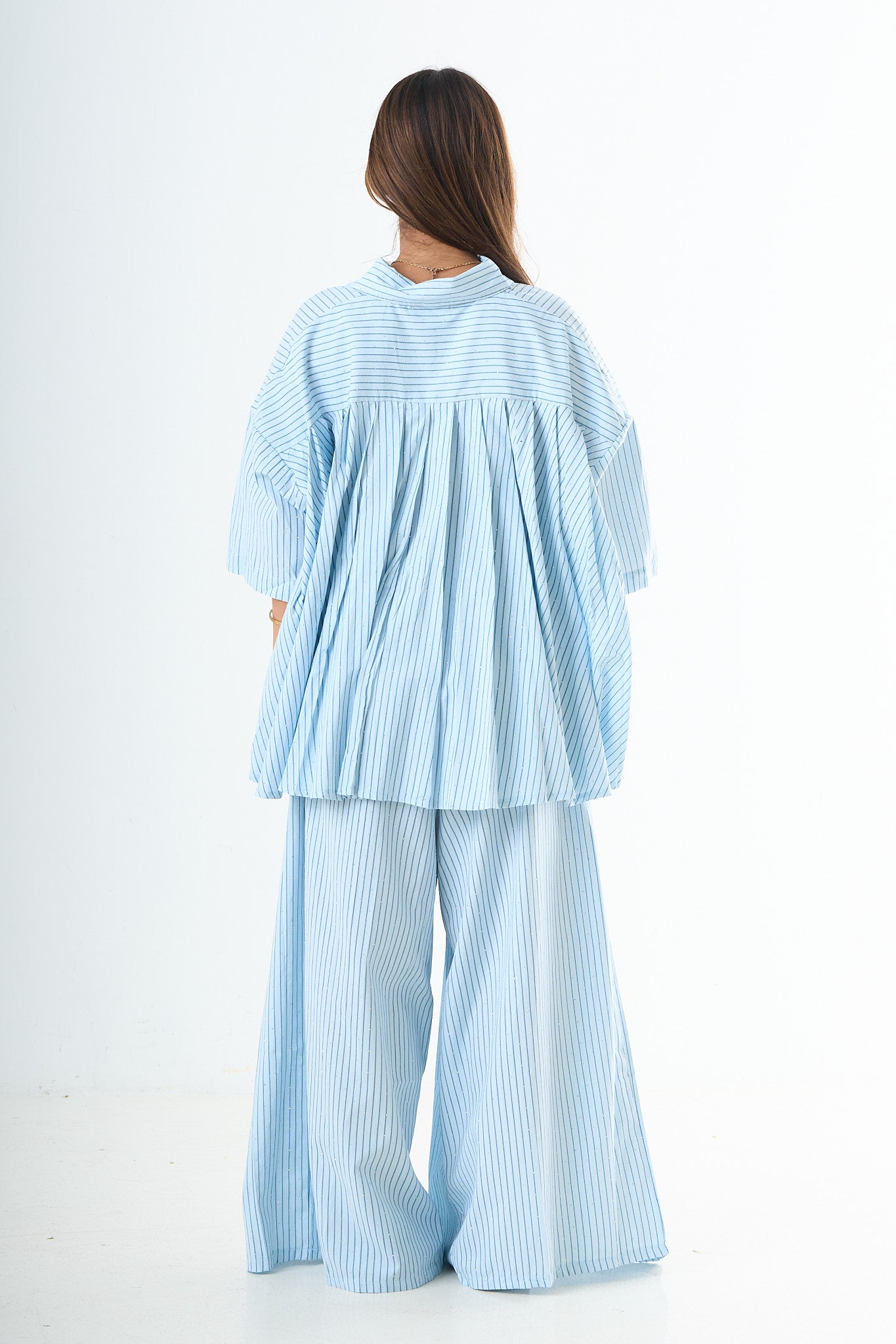 Sparkle Oversized Set - Blue-5