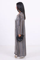 Summer Wave Kimono - Black