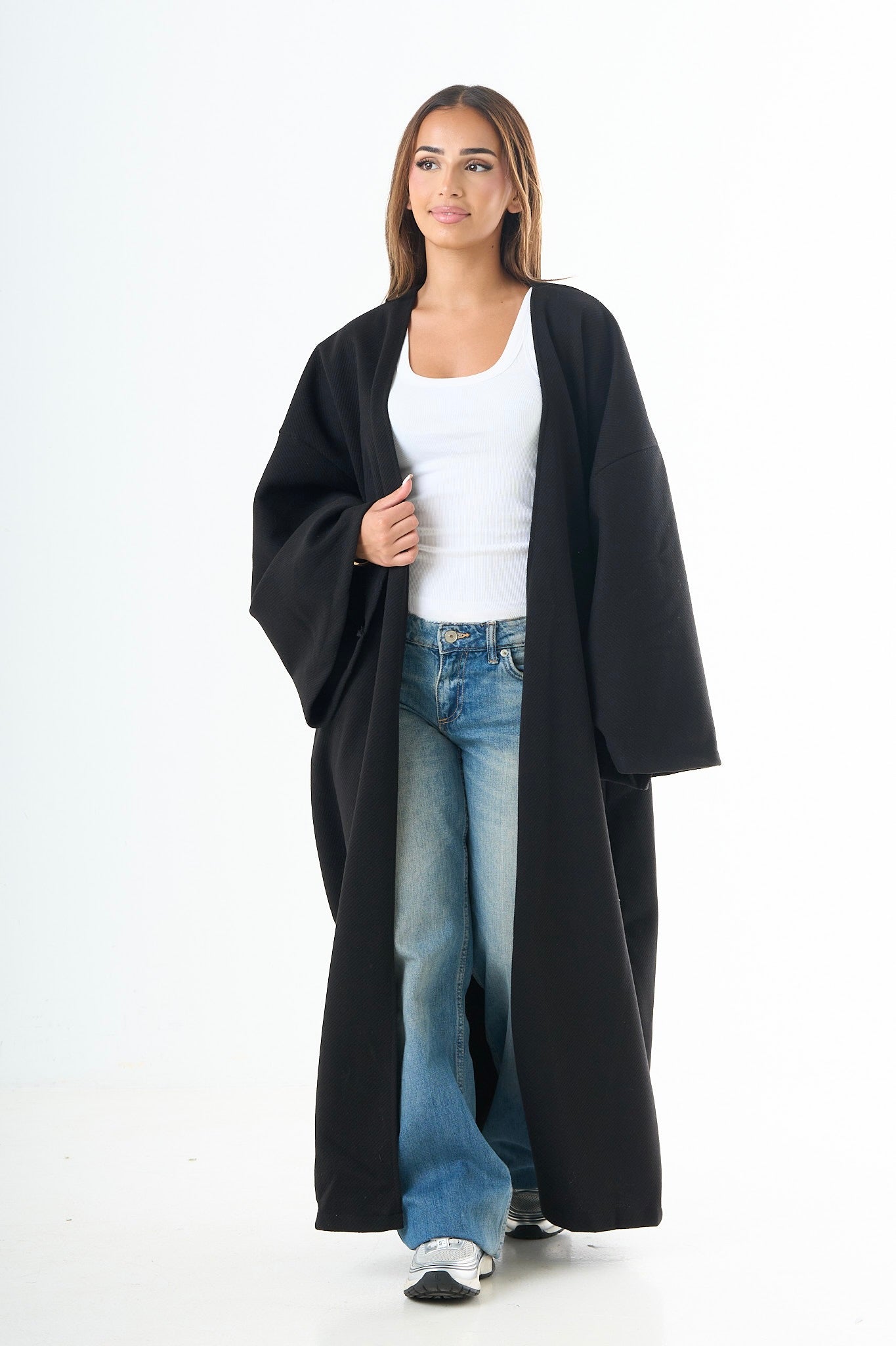 Thick Coat - Black-2