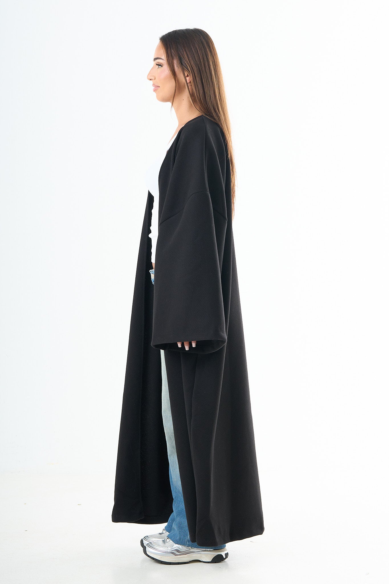 Thick Coat - Black-4