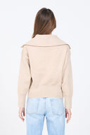 Knit Zip-up Cardigan