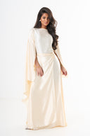 Layla Evening Dress - Cream