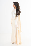Layla Evening Dress - Cream