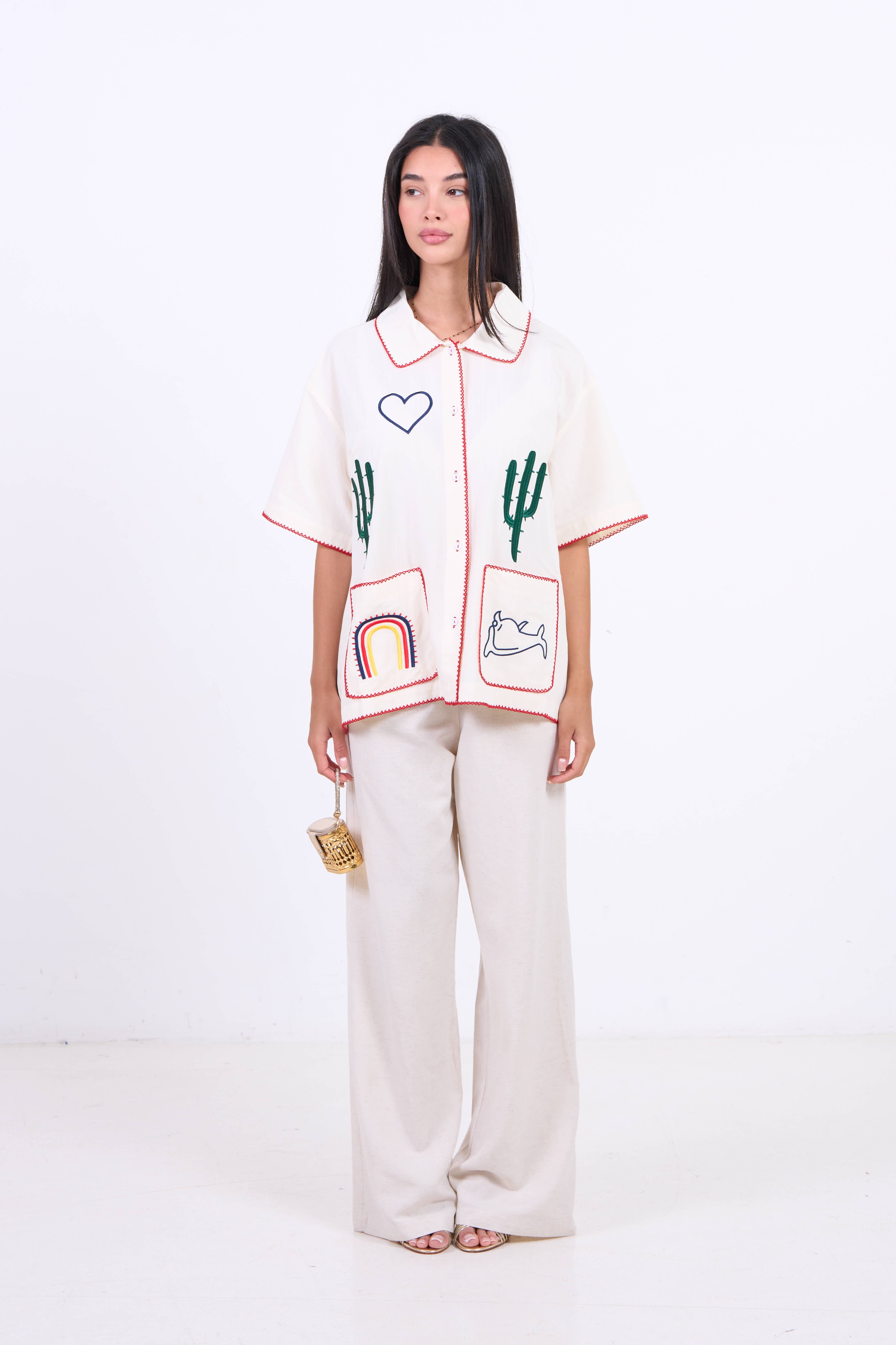 Desert Heart Blouse - Beige