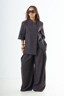 The Wrap Striped Pantalon